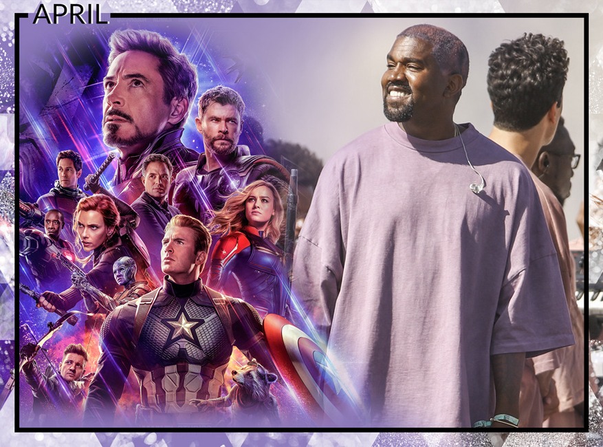 2019 Pop Culture Moments, April: Avengers: Endgame, Kanye West at Coachella